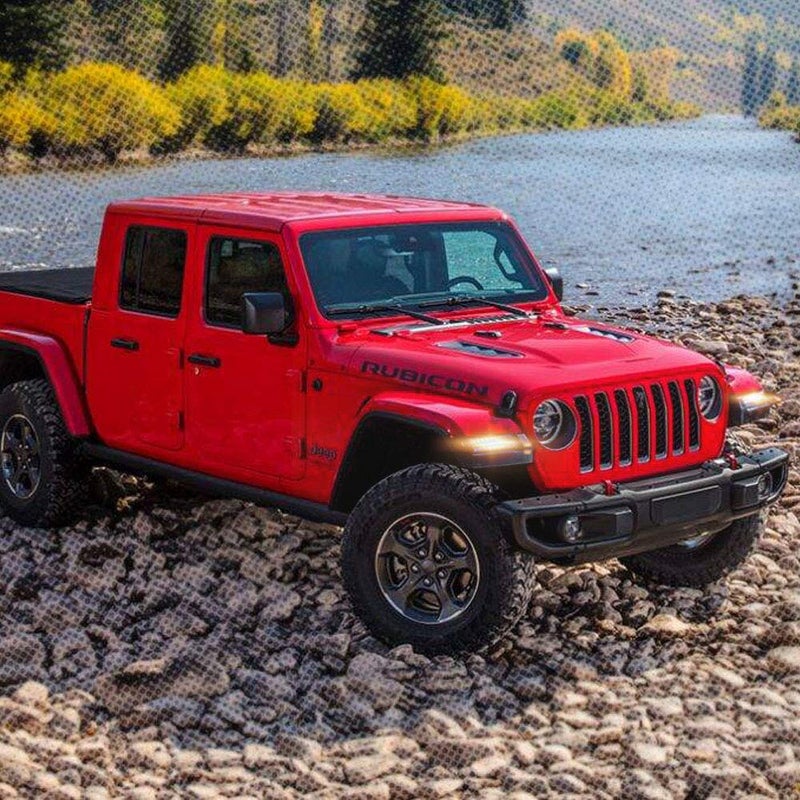 Skdorpfm J-eep Gladiator Switchback LED Turn Signal Lights Lamp Bulbs and Parking DRL Kit for 2020 JT Gladiator Rubicon Overland,5 Year Warranty - Image 5